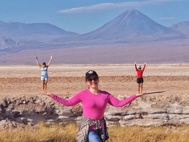 Ojos del salar y laguna tebenquiche